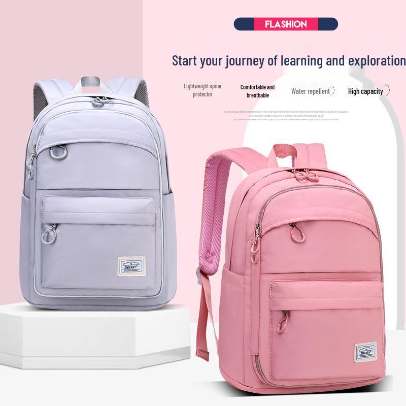 

Korean Schoolbags for Boys & Girls 6-12: Lightweight, Wear-Resistant, Casual Backpacks