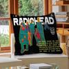 R-Radioheads Music Cushion Cover Car Throw Pillow Case For Sofa Car Christmas Gift 40x40cm 45x45cm
