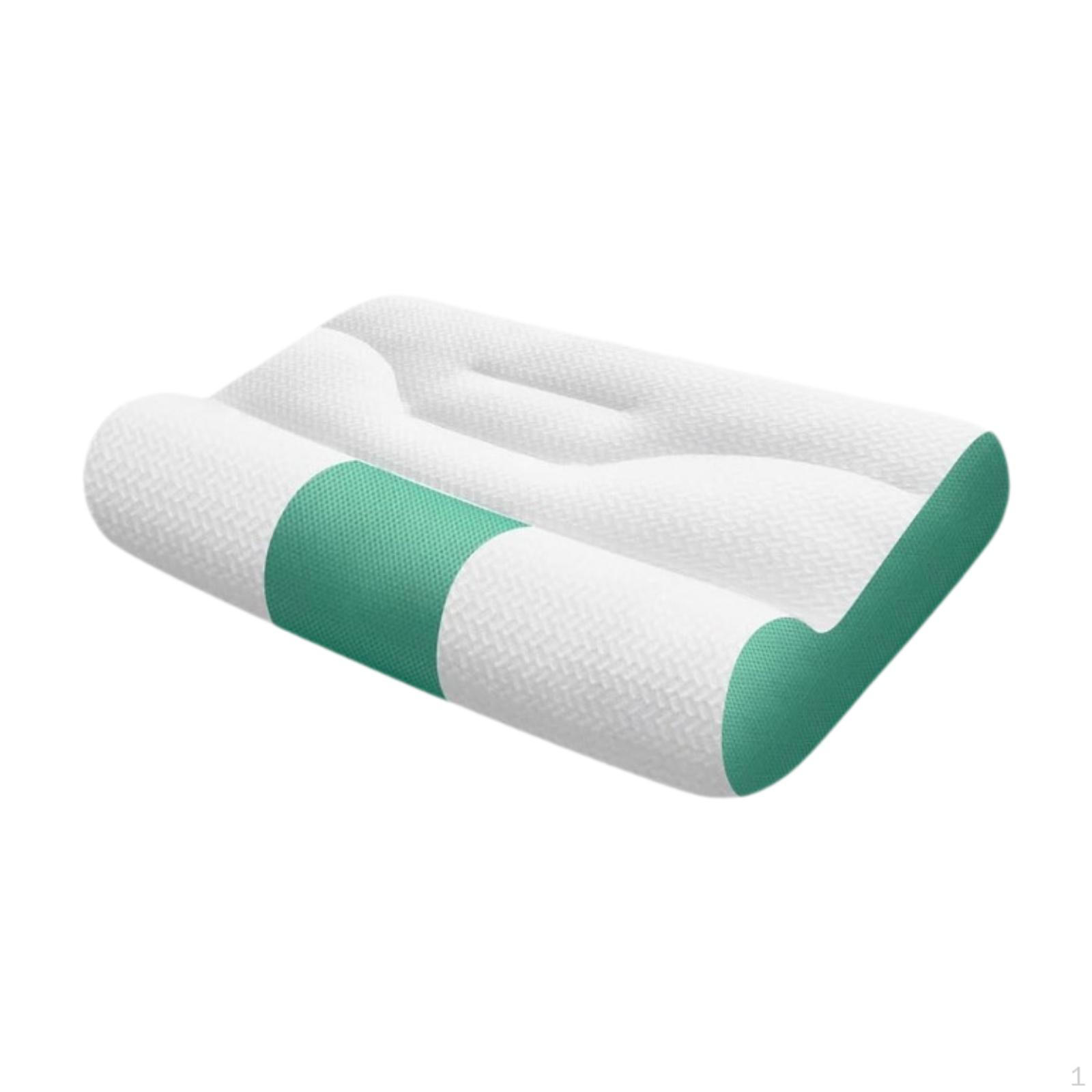 

Подушка для шейного отдела позвоночника, разработанная для спящих людей, для домашнего использования Green S