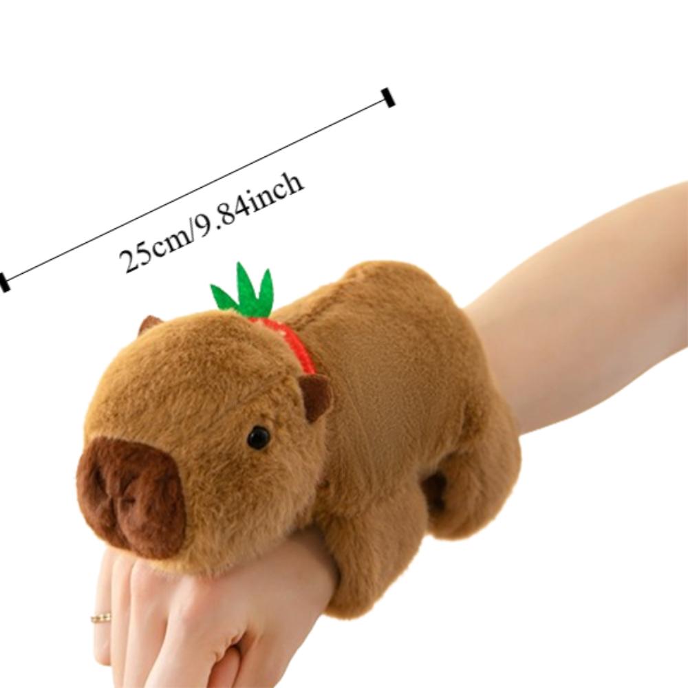 Panda Slap Bracelet Series Monkey Capybara Plush Wrist Band Plush Doll Slap Bracelet  Christmas Toy