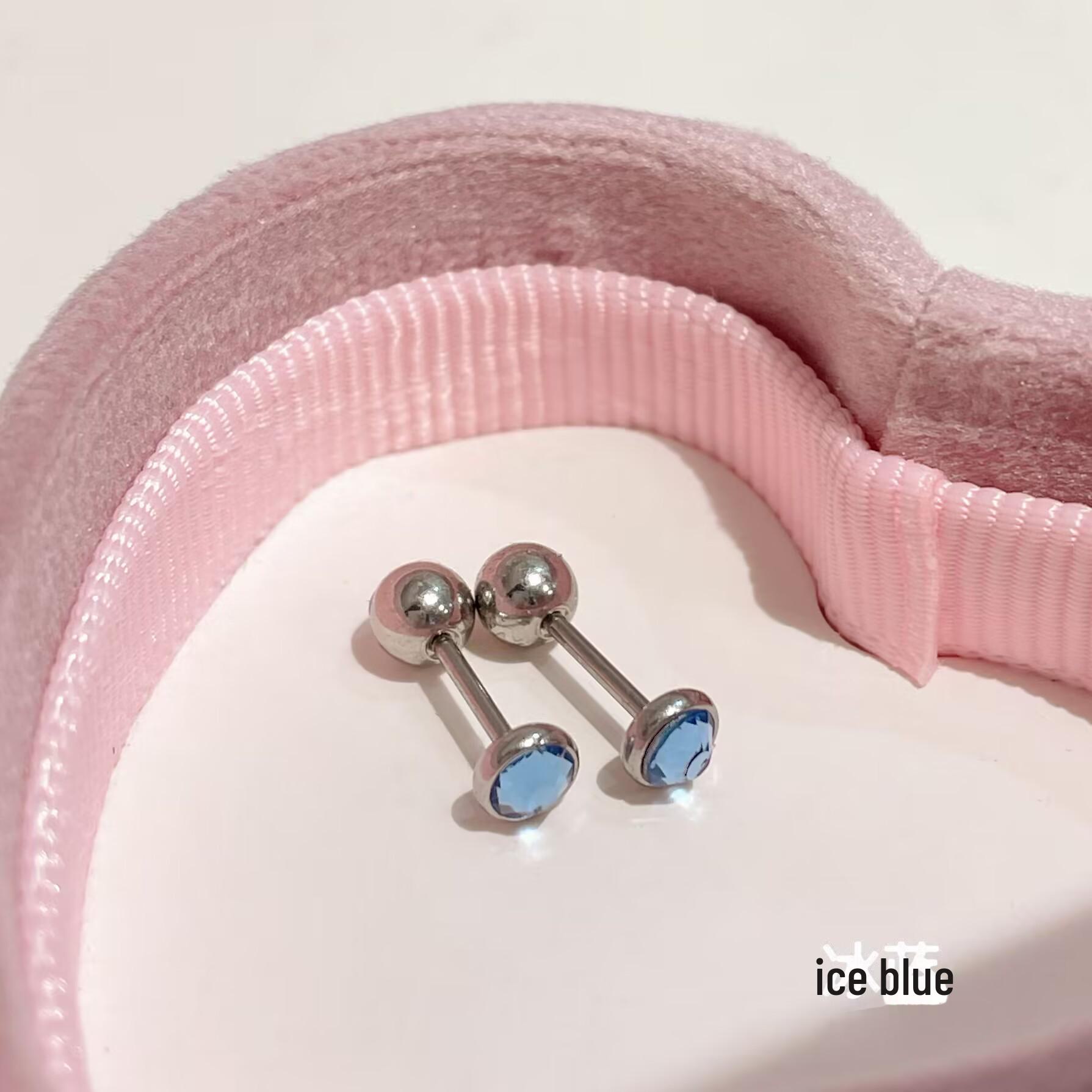 

Красочные 4 мм круглые серьги-гвоздики из титановой стали с бриллиантами для женщин