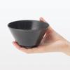 MUJI Mino ware rice black in diameter 83993528 bowl, glaze, approx. 12.7cm