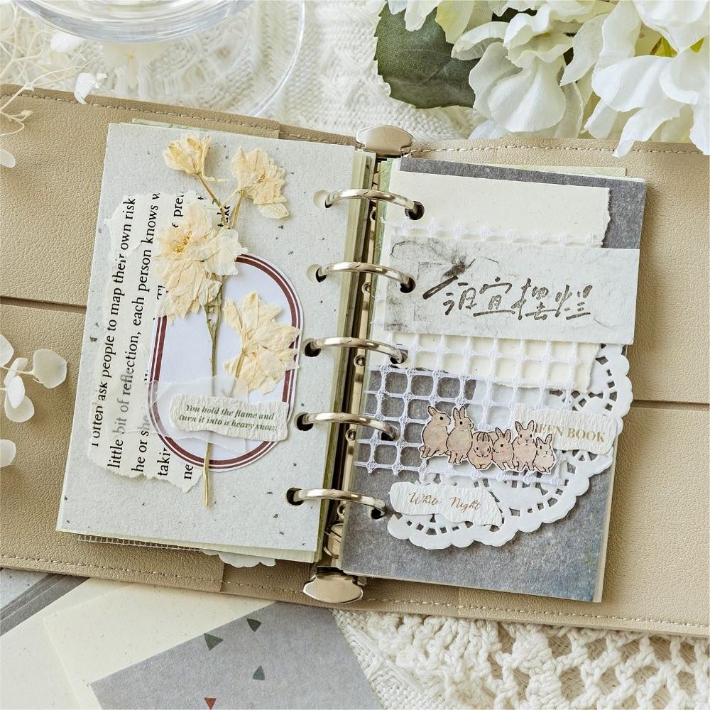 Morandi Pastelová Textura Papír na Scrapbooking Dekorace Papírové Řemesla Dekorativní Poznámkový Blok DIY Materiál na Pozadí