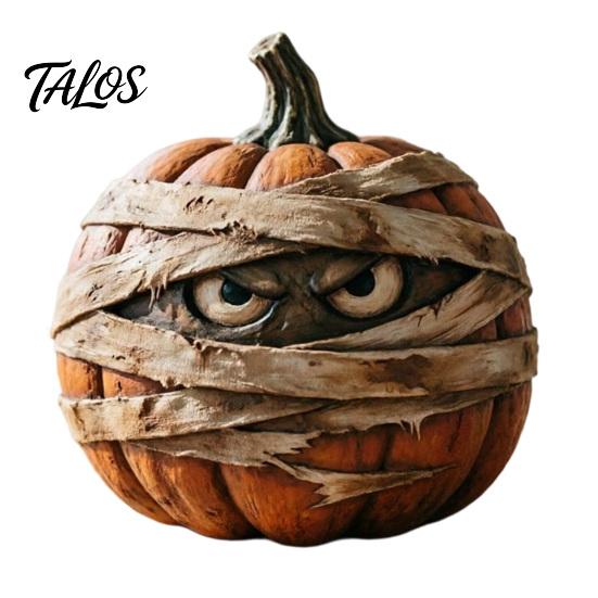Decoratieartikelen voor Huis in Rustieke Stijl Halloween Houten Pompoen Beeldje, Spookachtig Ornament, Herfst Thanksgiving Tafeldecoraties Tafeldecoratie voor Feest