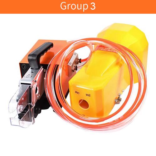 Pneumatic Crimping Pliers Terminal Crimping Machine Cold Press 0.25-10mm 10MPA Multi-function Exchangeable Mold Terminal Machine