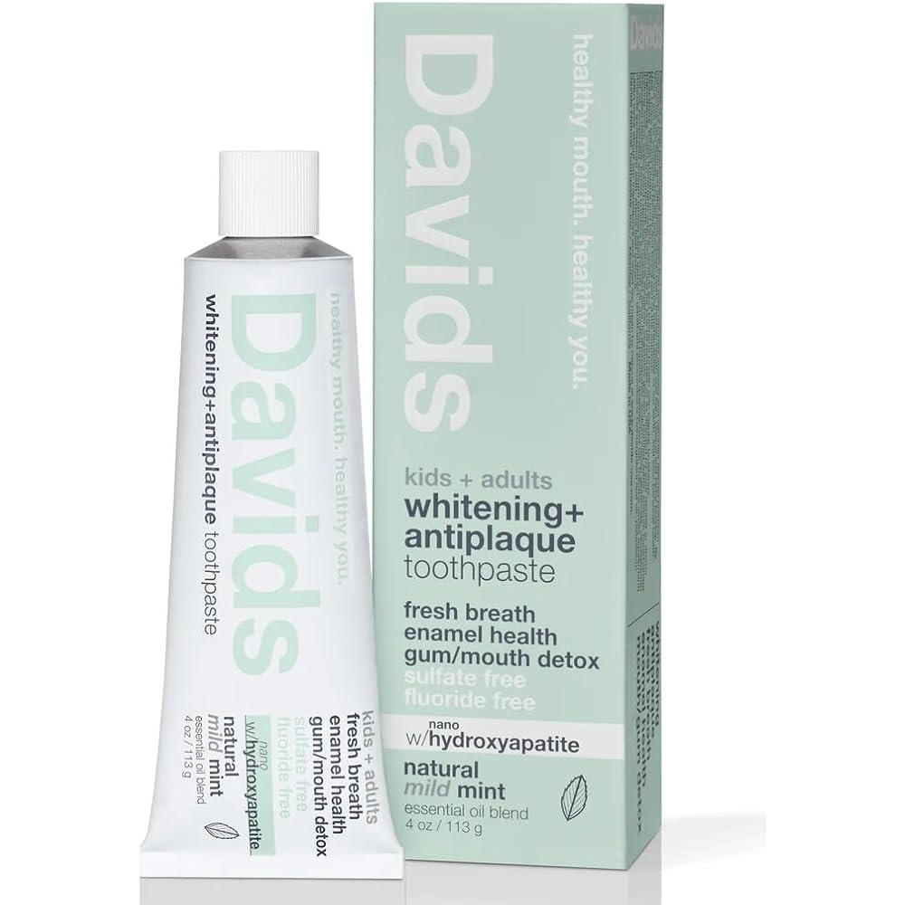 Davids Hydroxi Whitening Toothpaste Mild Mint 113g Dental Care