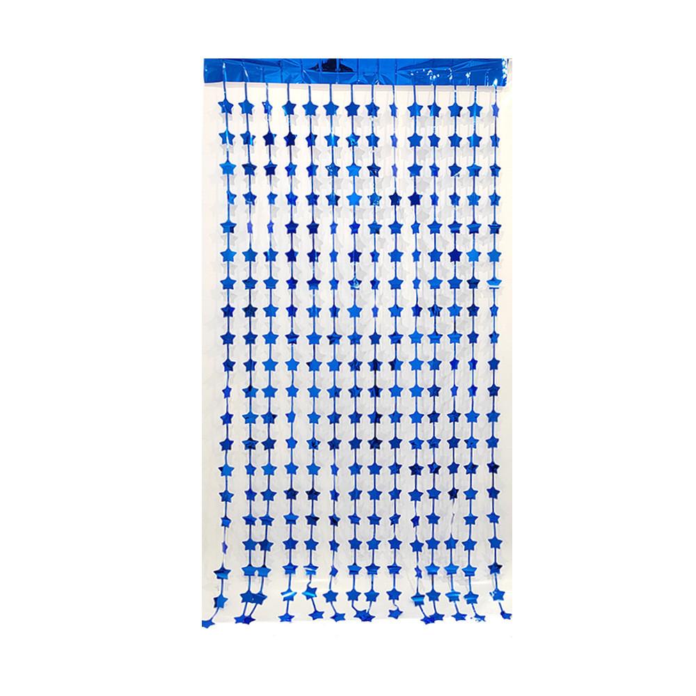 Sternförmige Fransen Vorhänge Geeignet für den täglichen Gebrauch, Hochzeiten und Geburtstagsfeiern