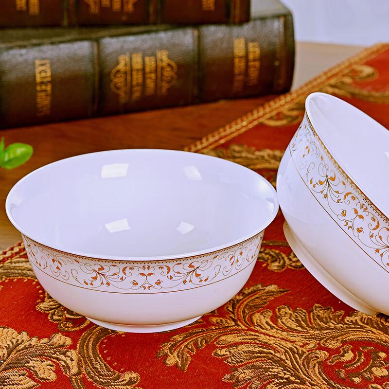 Sun Island Jingdezhen Ceramic Noodle & Soup Bowls - 6 Inch, Set of 2
