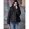 Yaya 2025 Women's Loose-fit Korean Style Warm Down Jacket YE5B601765L