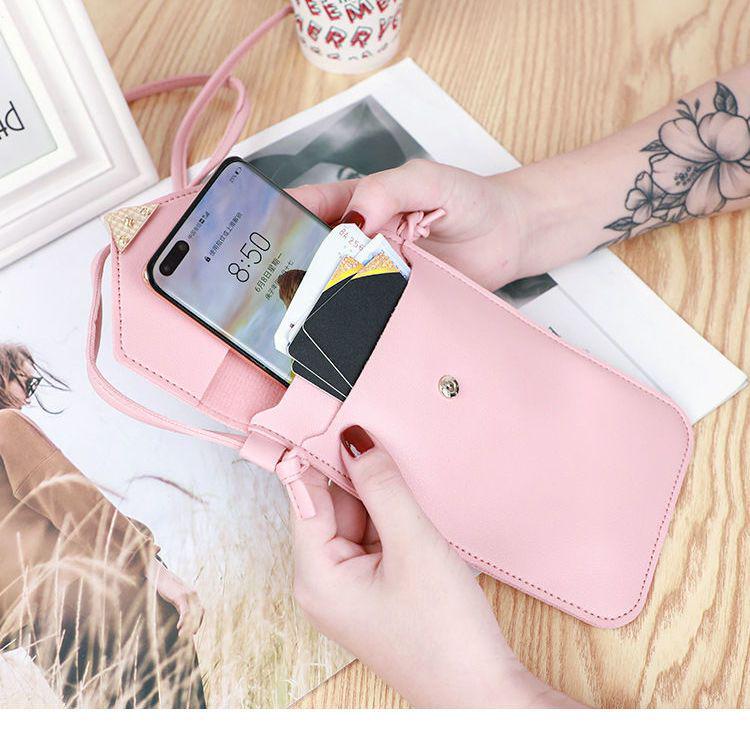 Women's Fashion Mini Crossbody Phone Bag - Versatile, Lightweight Flap Style