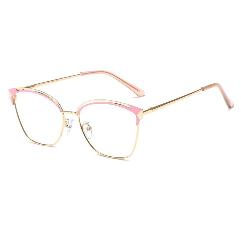 Latest Stylish Anti Blue Light Glasses For Ladies Transparent Glasses Woman Prescription Glasses Optical Lenses Eye Glasses