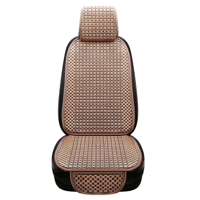 Summer Ice Silk Car Seat Cushion – Breathable & Cooling with Woven Design, Fits Most Vehicles. A Must-Have for Hot Weather!
