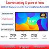 EIMIO 23.8" 4K 180Hz Portable Gaming Monitor with Touchscreen for PS5 Usage