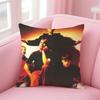 BBlur Cushion Cover Pillow Case Soft Friendly Fabric  Concealed Zipper