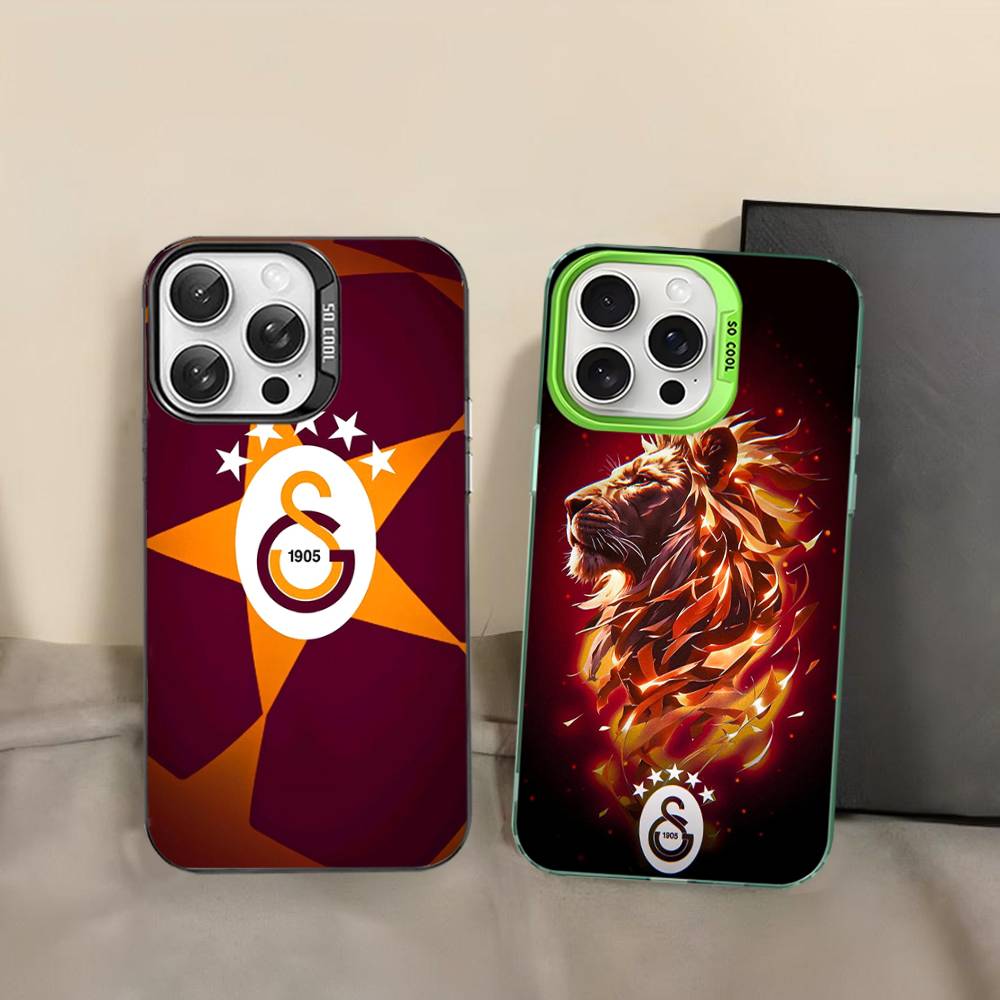 Fußballmannschaft Galatasaray Farbe Handyhülle Für IPhone 17 16 15 14 13 12 11 Pro Max Plus Pro Hülle