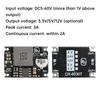 DC-DC Buck Module 60V/48V/36V/24V to 12V/5V/3.3V Output Car Power Converter 2A Mini Buck Regulator PCBA Voltage Step Down Module