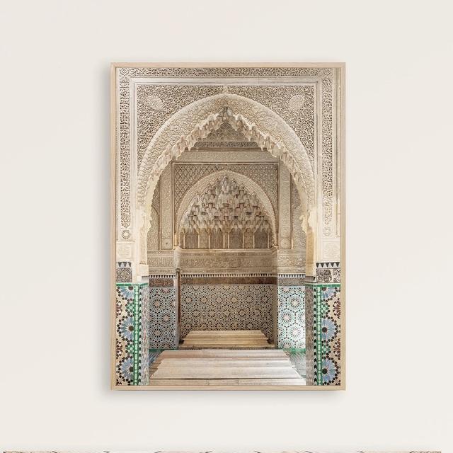 Morocco Menbohemia Arab Islamic Architecture Poster Oil Painting Nordic Living Room Wall Art Picture Home
