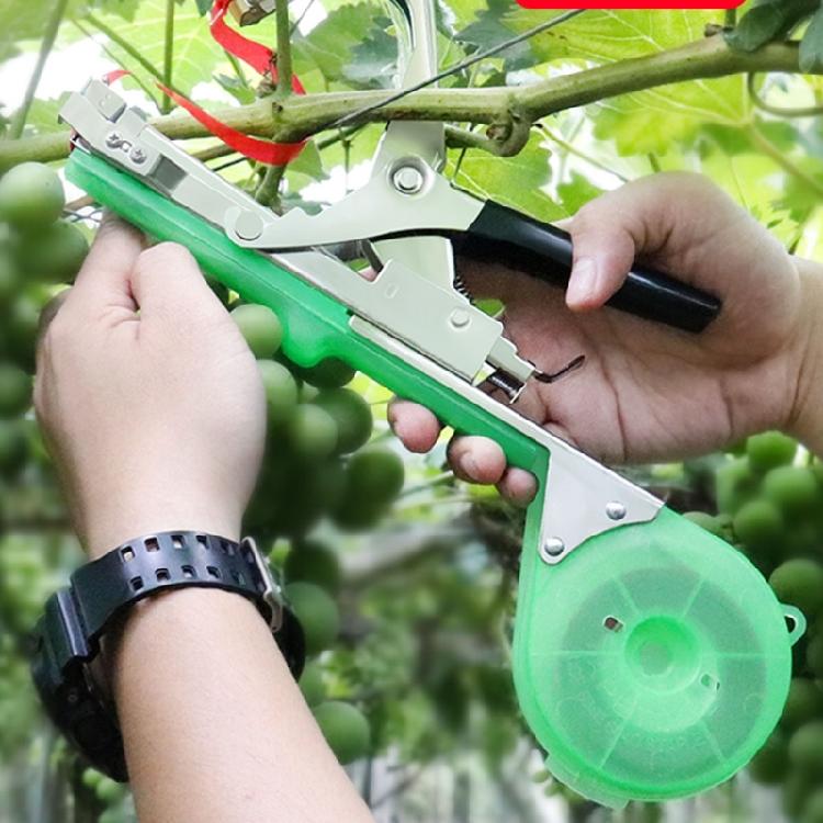 Plant Tying Machine Plant Vine Tying Machine Garden Tape Tying Tool for Vegetables Grape Cucumber Tomato Flower Peppers