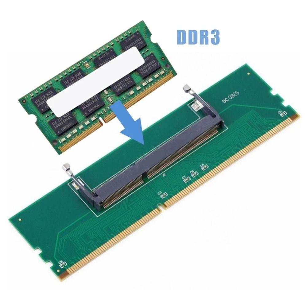 4-Layered PCB Design SO-DIMM To DIMM Adapter 240pin 288pin Better Protection DDR3 DDR4 DDR5 RAM Adapter Card Upgraded Version