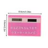 Solar 8 Digit Calculator Student Mini Calculator Portable Slim Calculator Stationery Math Toys School Electronics Calculator