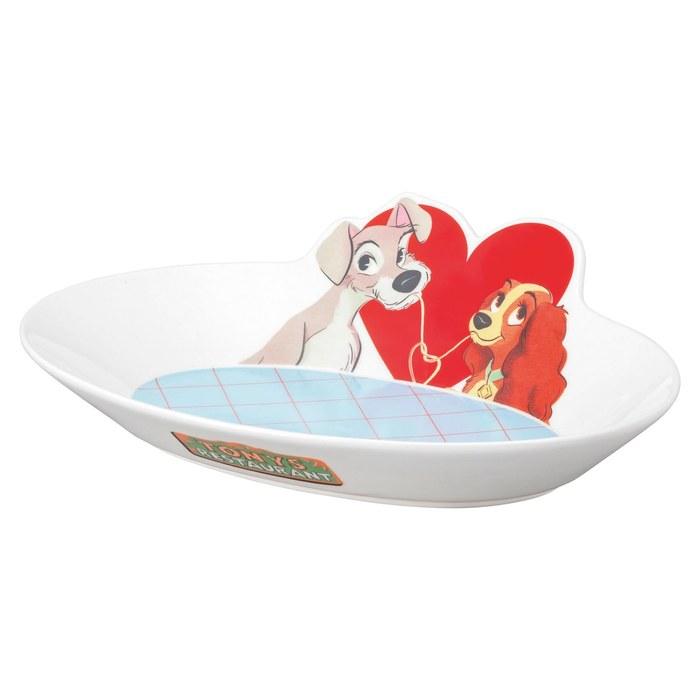 Sanart Disney “Lady and the Tramp” Pasta Plate SAN4053 White, Large