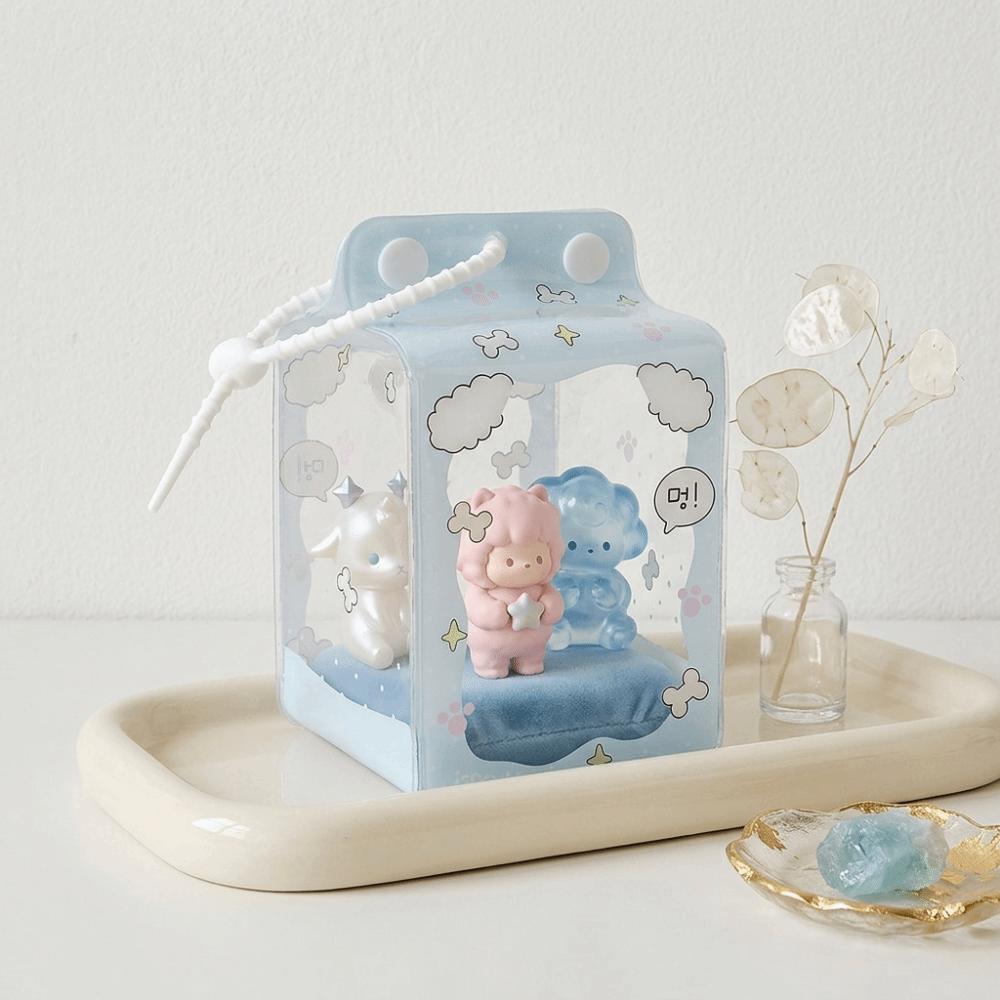 Transparent Design Doll Carry Bag Portable Figure Storage Bag Doll Collection Bag Daily Outings