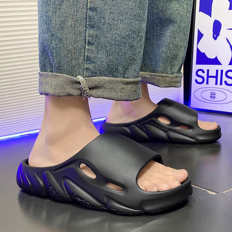 Mode Sommermode Herren Klassiker Sandalen Herren EVA Wasserdichte Schuhe Neue Männer Rutschfeste Outdoor Hausschuhe Mann Bequeme Badezimmer Schuhe
