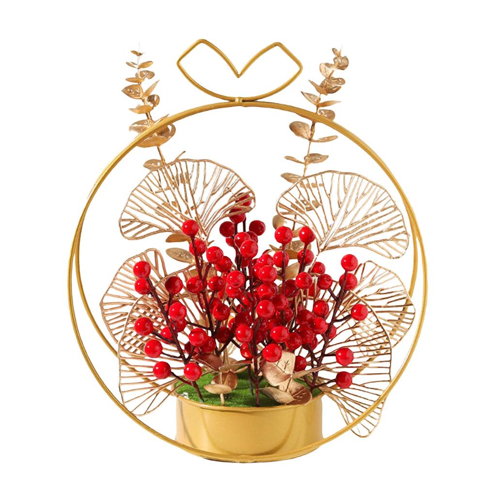 Flower Basket Ornament Decoration Photo Props Festival Fall Harvest Artificial Flower For Living Room Table Centerpiece