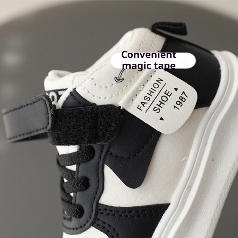 Kids' Versatile Casual Shoes Baby's Fashionable Sneakers High-top Lightweight Sports Shoes