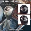 For Mercedes Benz W203 S203 CL203 W209 W204 C300 C250 W207 A207 W212 6 Speed Manual Car Gear Shift Knob Shifter