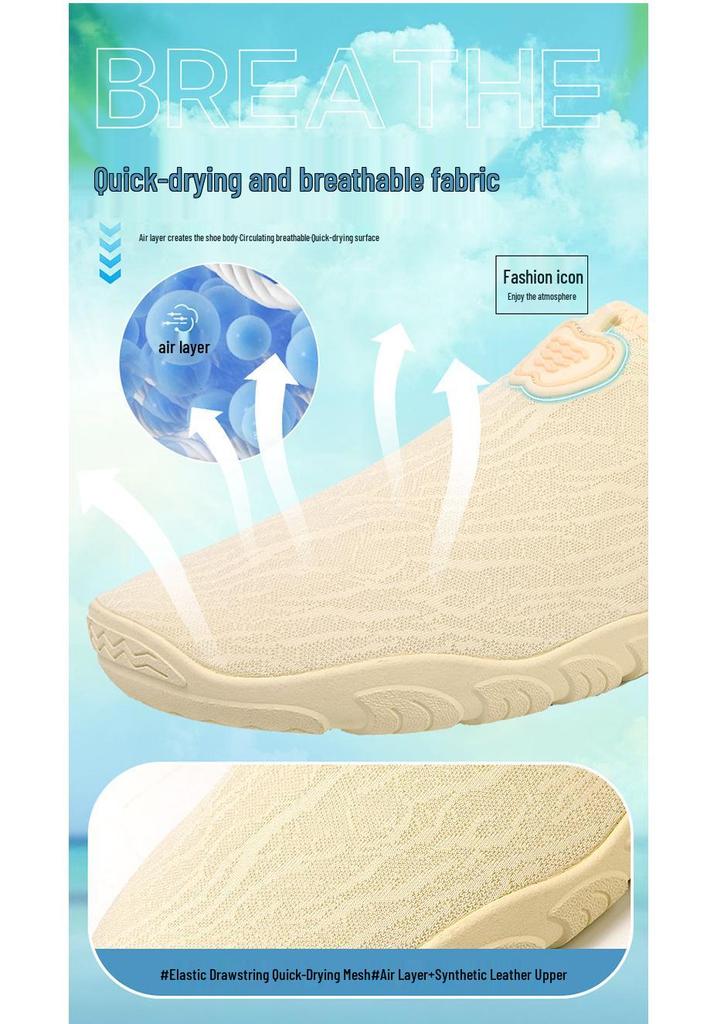 Diving Shoes: Quick-Dry Barefoot Beach & Water Shoes for Men and Women - Ideal for Snorkeling, Rafting, Swimming, and Creek Wading