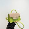 Spring new high-end textured small square bag versatile niche design fashionable portable messenger shoulder bag women