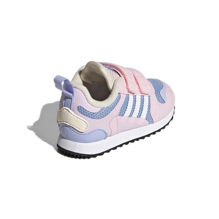 (TD) Adidas Originals ZX 700 HD Retro Casual Fashion Sneakers 'Pink Purple Wonder White' Baby GZ7518