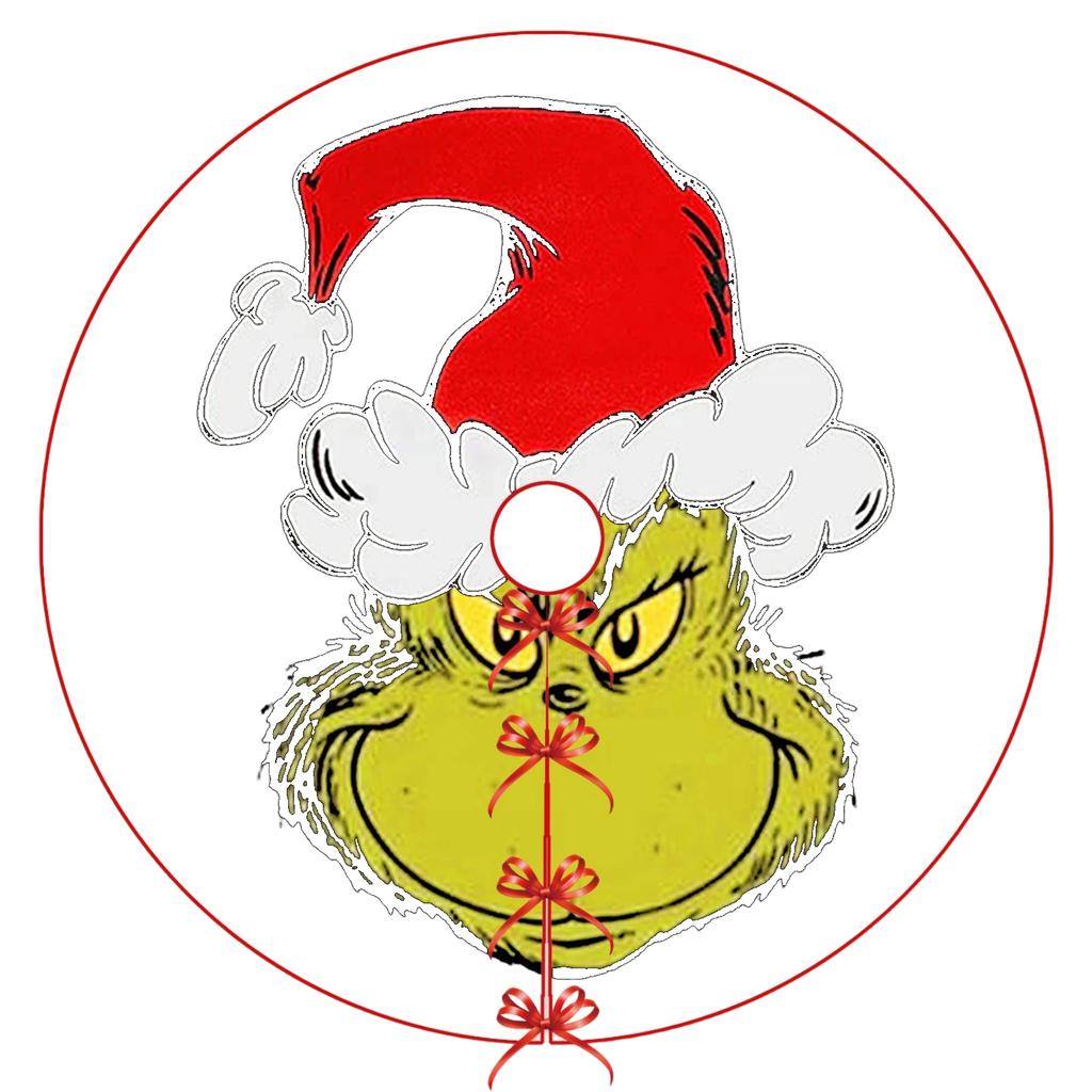 Sukně pod vánoční stromek DIY Sváteční atmosféra Dekorace Vzor digitálního tisku