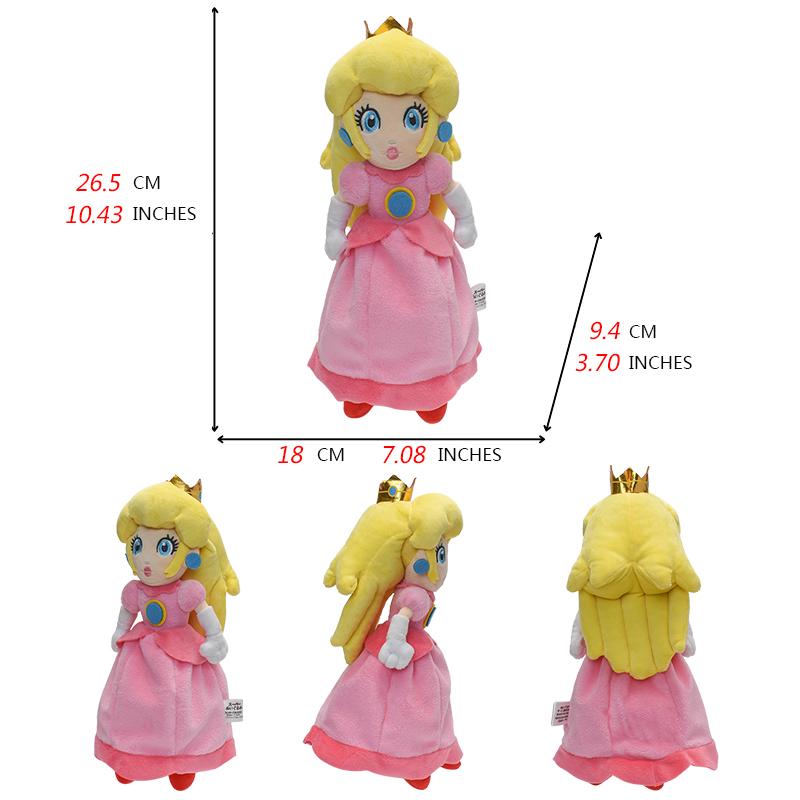 

Братья Супер Марио. Чудо-плюшевая игрушка Майро Луиджи Принцесса Пич Дейзи Тоад Тоадетт Йоши Мягкие куклы Nabbit Skedaddlers