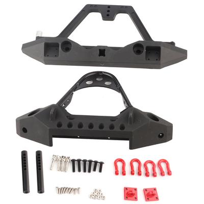 Metal RC Car Rear Bumper Bull Bar for Axial SCX10 90046 TRX4 Remote Control Crawler