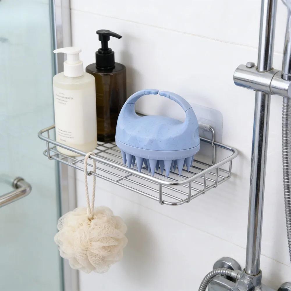 Silikon Shampoo Kopf Kopfhaut Massagebürste Weich Hautfreundlich Haarwasch Massagekamm SPA Schönheits Haarpflege Werkzeug für Salon