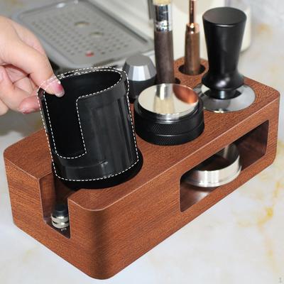 Espresso Tamping İstasyonu Tamper Tutucu, Espresso Düzenleyici Kutu
