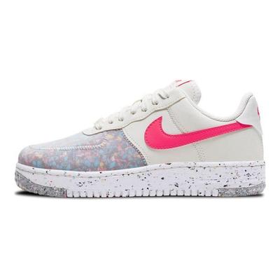 حذاء رياضي للنساء Air Force 1 Crater Siren Red أبيض Summit-White CT1986-101