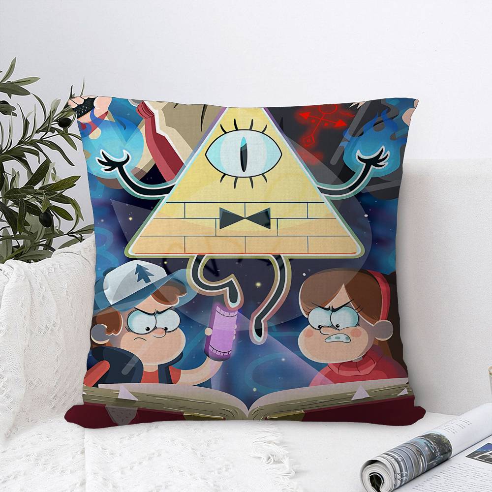 Classic Cartoon G-Gravity Cute F-Falls Personalized Pillow Cover Kids Bedroom Wild Party Decor Pillowcase Kid Birthday Gift