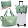 Hand Luggage Travel Bag 20×40×40 Foldable Airplane Sports Green
