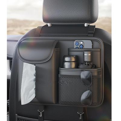 TATACLEA Car Storage Pocket Seat Back Pocket Car Storage Back Seat Car Seat Back Car Hanging Bag Back Seat Storage Bag Car Storage Bag Multifunctional