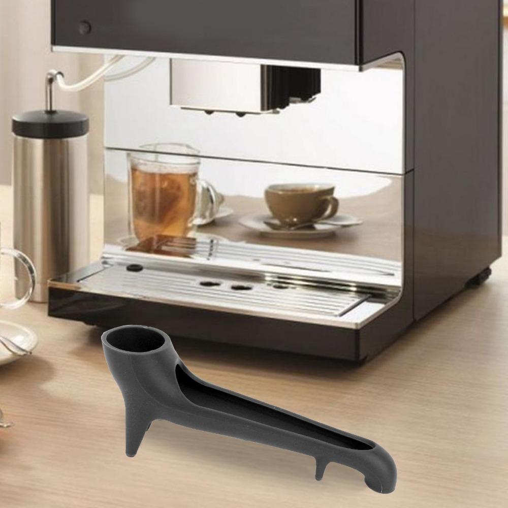 Food Grade Silicone Long Water Funnel Gray Color Coffee Machine Funnel Water Tank Access