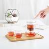 750mL Heat-resisting Glass Tea Pot With Infuser Clear Tea Maker Set Loose Tea Flower Tea Service Borosilicate Glass Water Pot