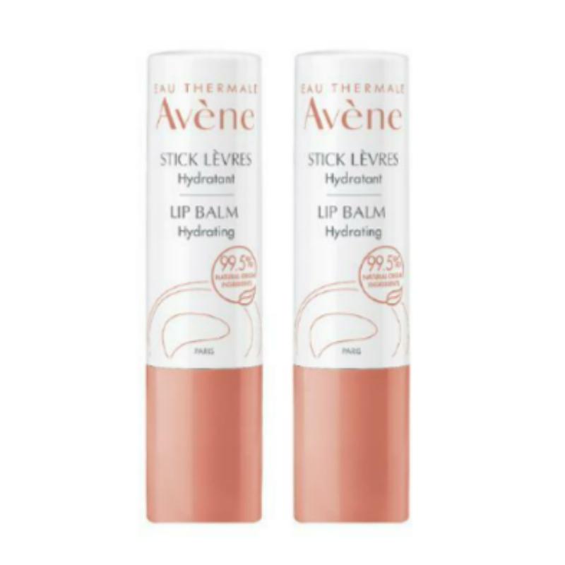 Avène Cold Cream Hydrating Lip Balm 4g (2-Pack)