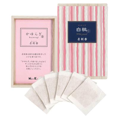 Nippon Kodo Kayuragi Valge Virsik Ärikaardi Viiruk Paulooniapuu Karbis 6 tk Pulka 6 tk (x 1)