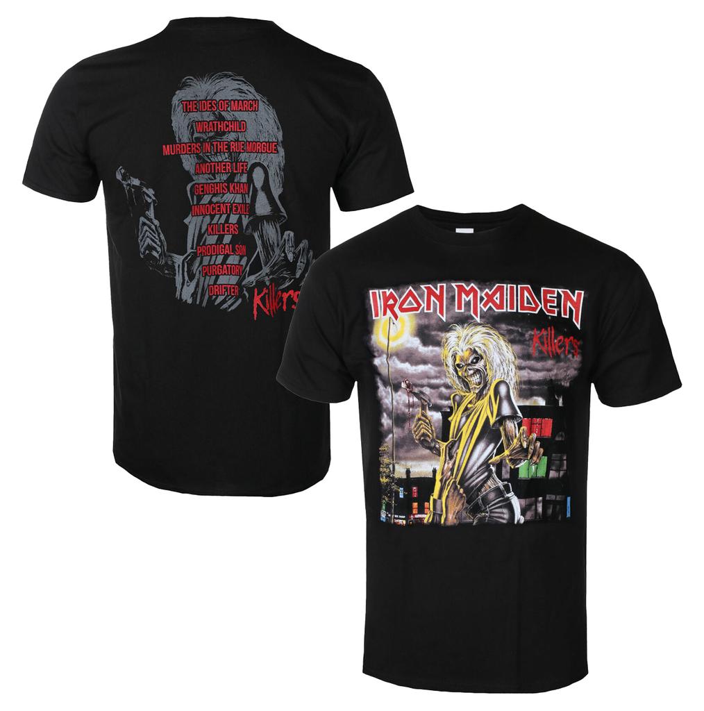 Ir Madien The Retro-style Band T-shirt Is 100% Pure Cotton Printed High-end Luxury Is for Both Men and Women Top Y2k