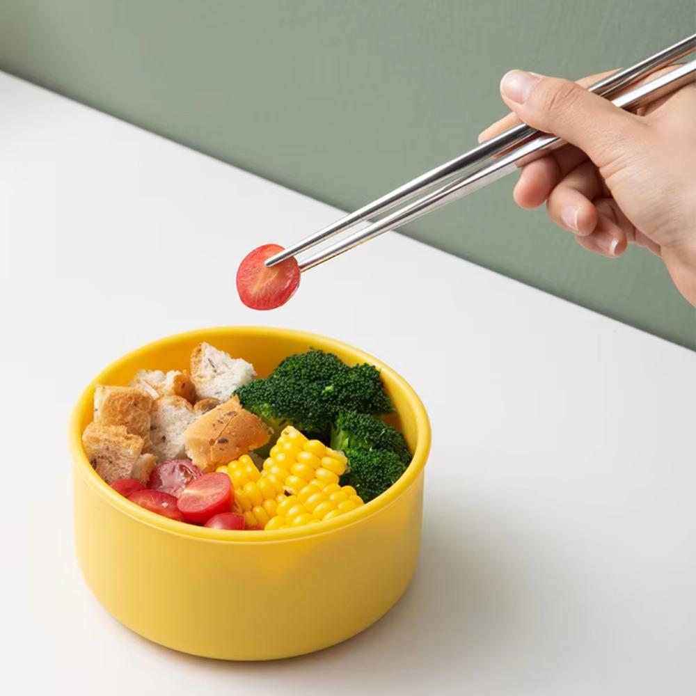 3pcs/set Rust-proof Travel Cutlery Set 304 Stainless Steel Kitchen Dinnerware Set  Work