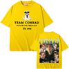Conrad Fisher Movie Y2k Tee Shirt Team Conrad Cousins Beach Merch Tshirt Y2k Harajuku High Quality Oversized T Shirt Unisex