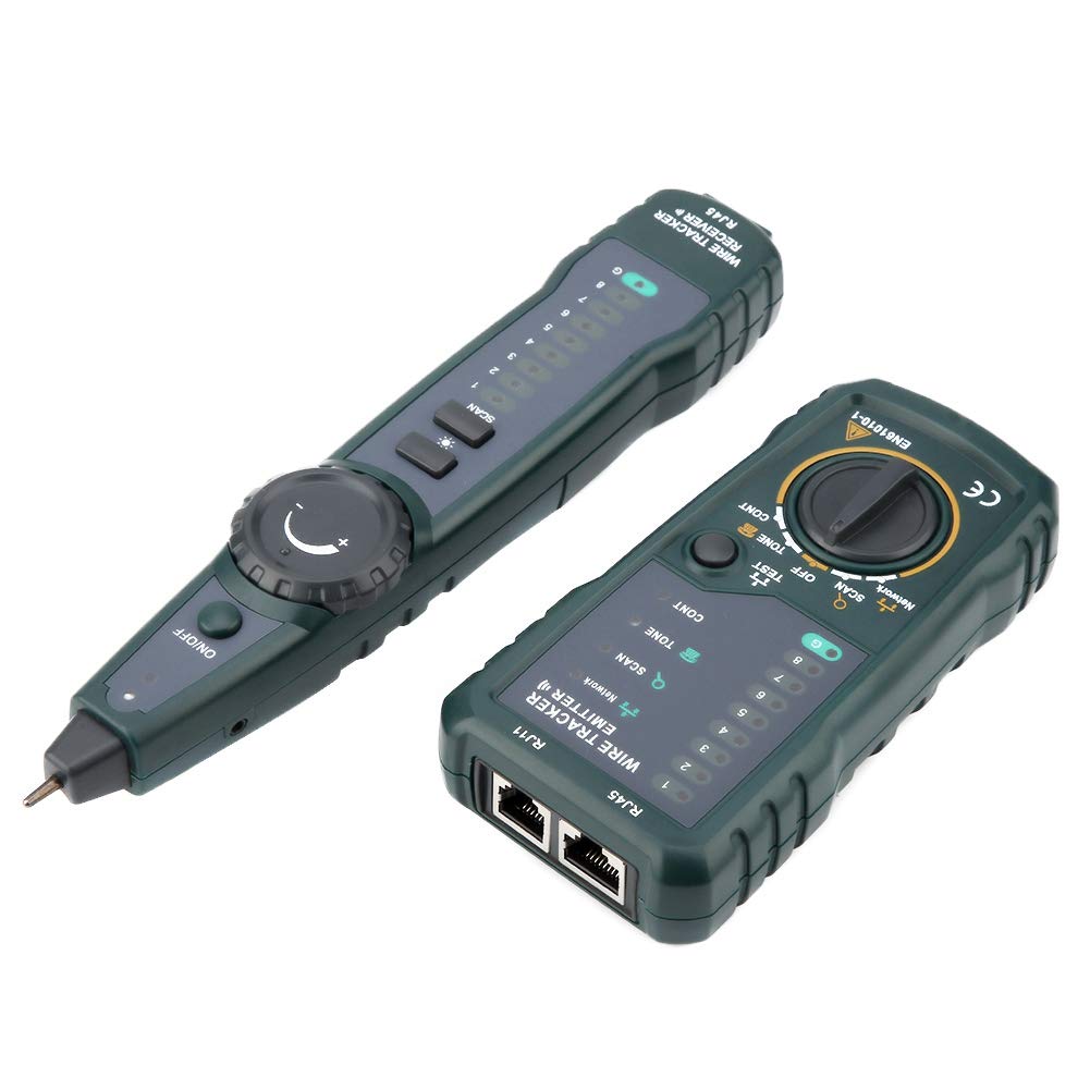 Multi-function Cable Tester, LAN Checker, Tone Probe, Telephone Line Tracker, Network Cable Detector, Power Line Locator, LAN Cable, Telephone Line, E